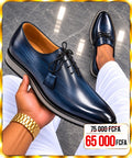 Soulier matière en cuir