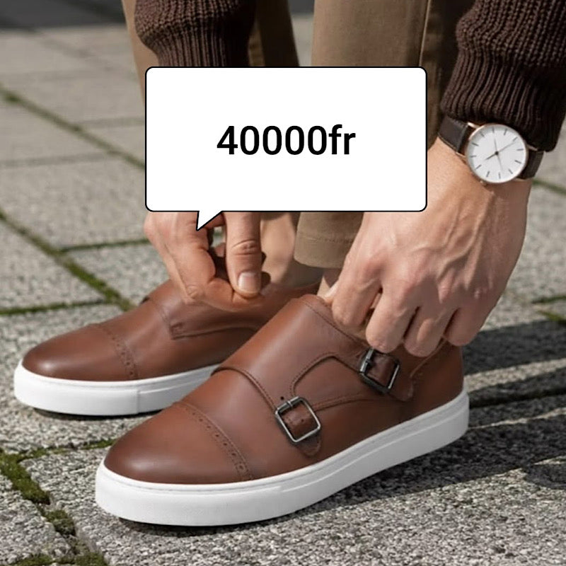 Sneakers deux boucles
