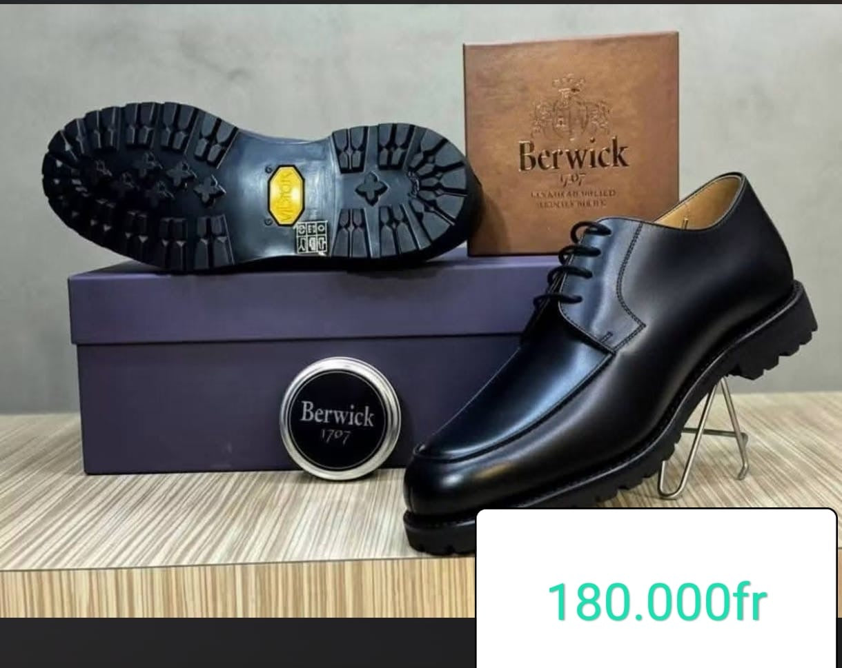 Berwick matière cuir semelle gomme