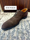 Soulier matière en cuir