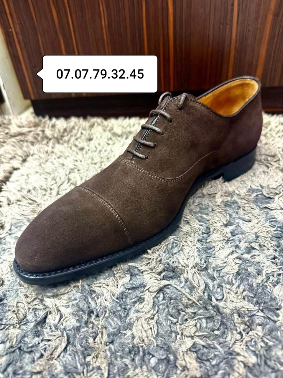 Soulier matière en cuir