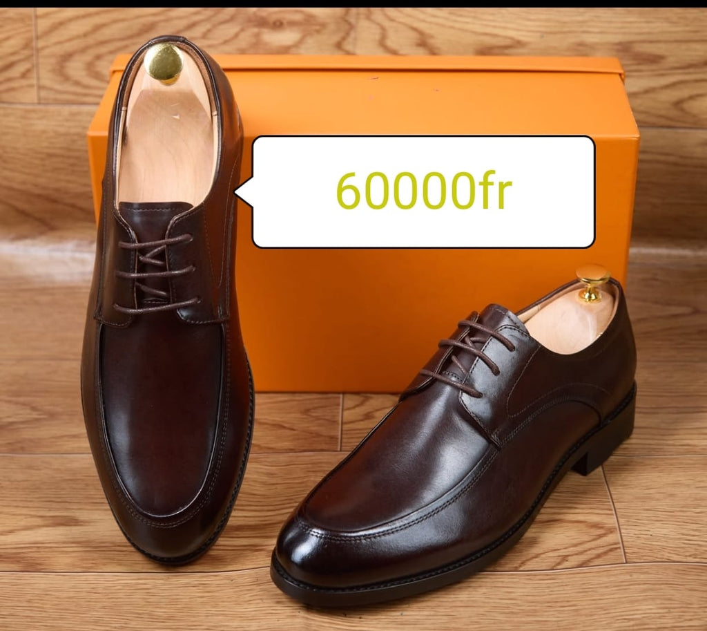 Soulier matière en cuir