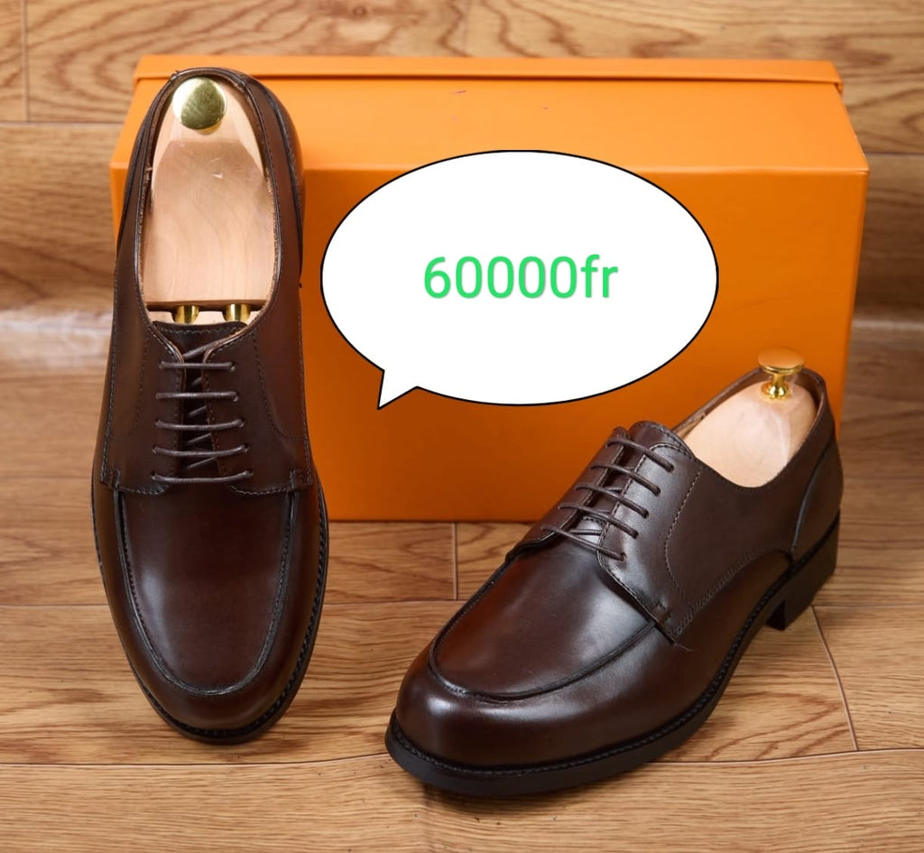 Soulier matière en cuir