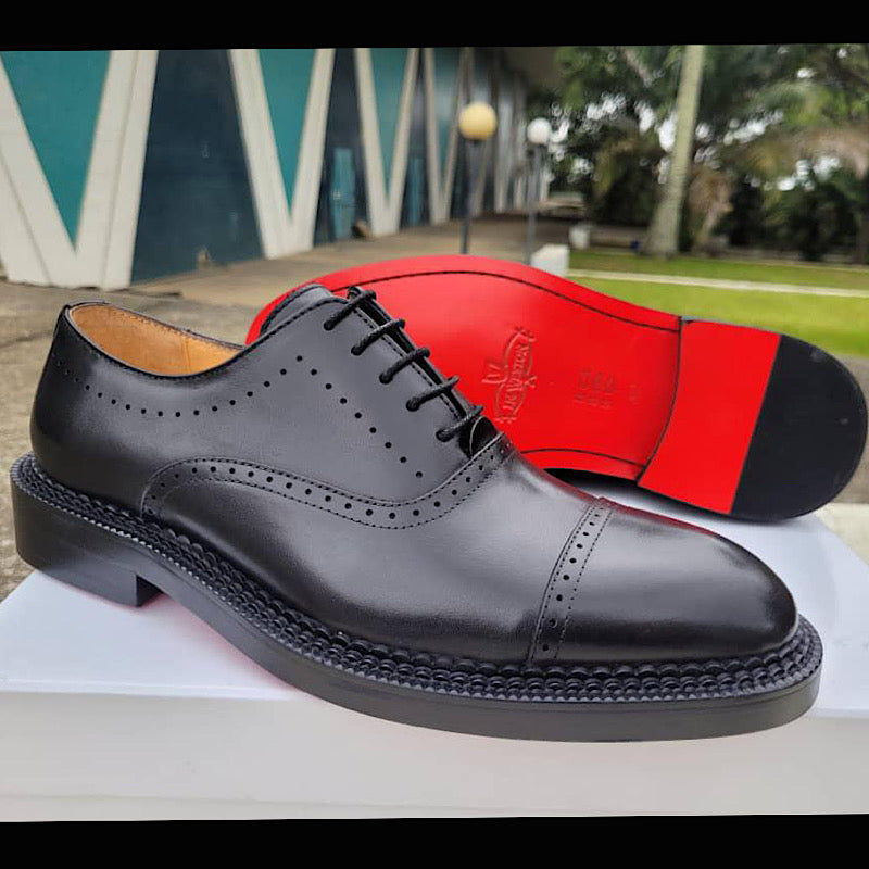 Soulier matière en cuir