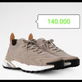 Sneakers matière cuir semelle gomme
