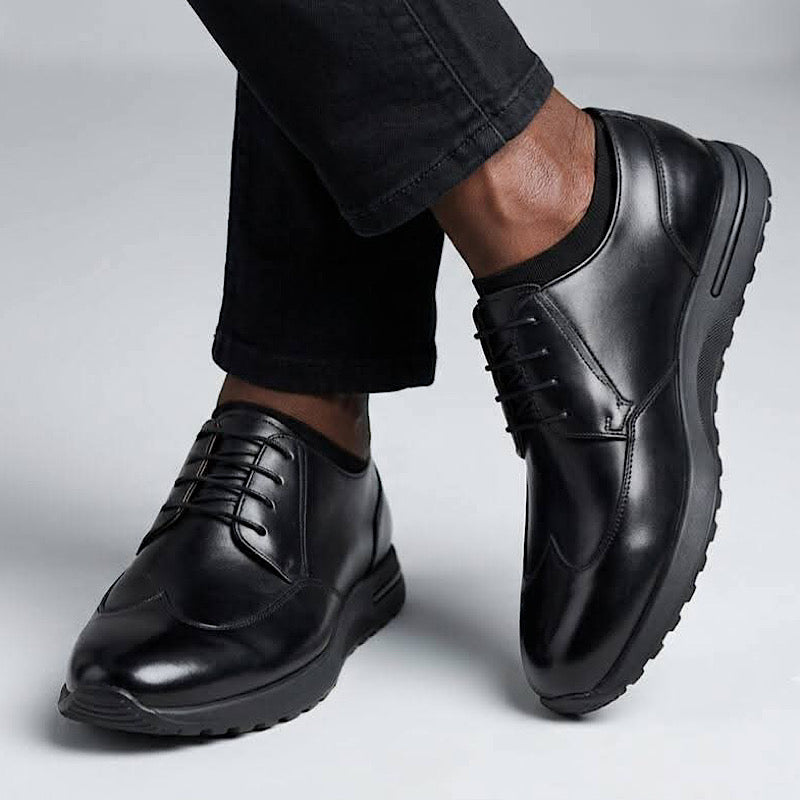 BERLUT! matière en cuir semelle gomme