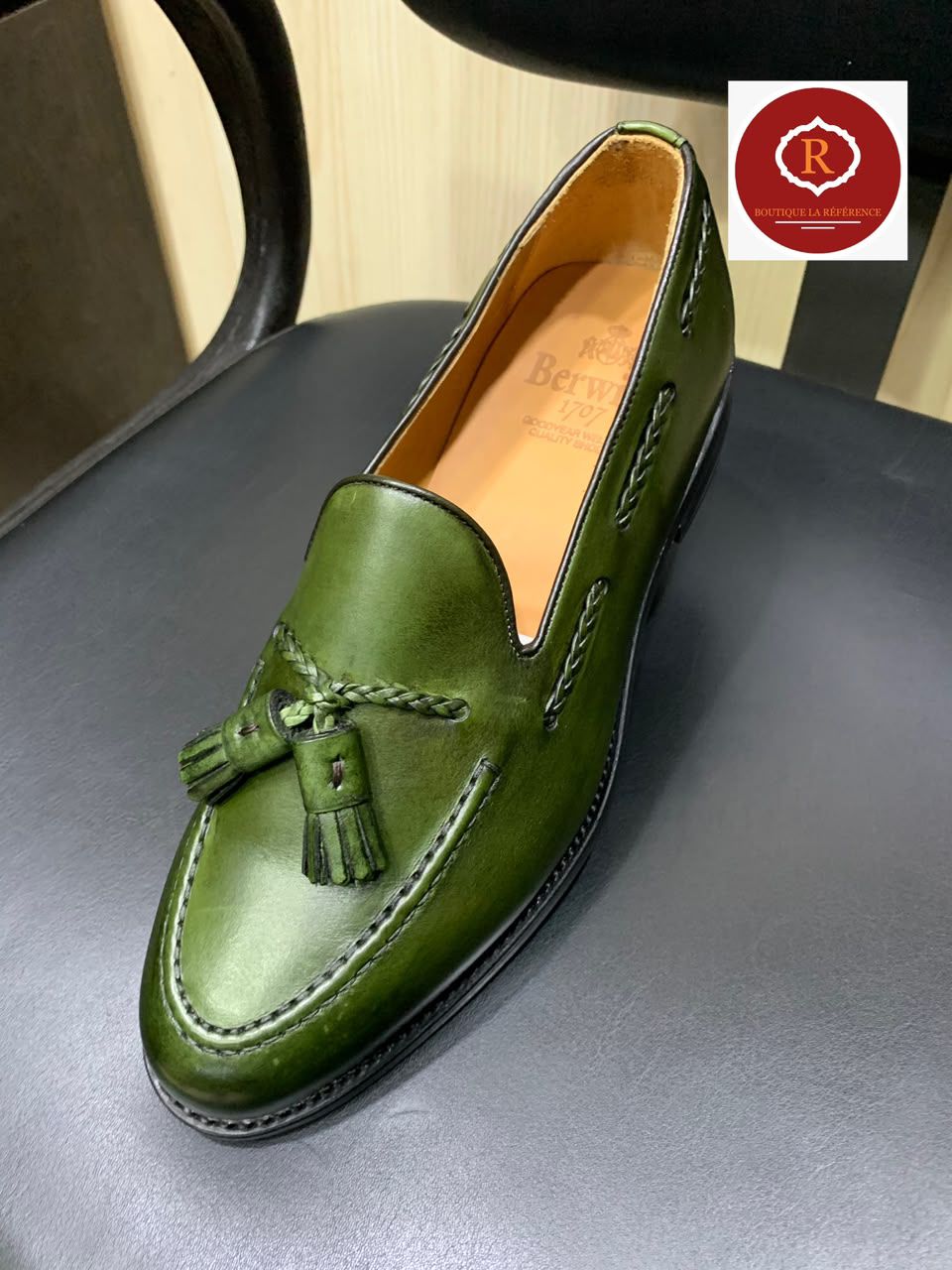 Berwick Lamarque Italienne matière cuir