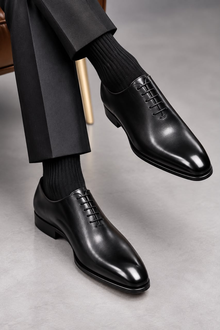 Soulier italien matière cuir