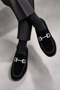Mocassin en daim