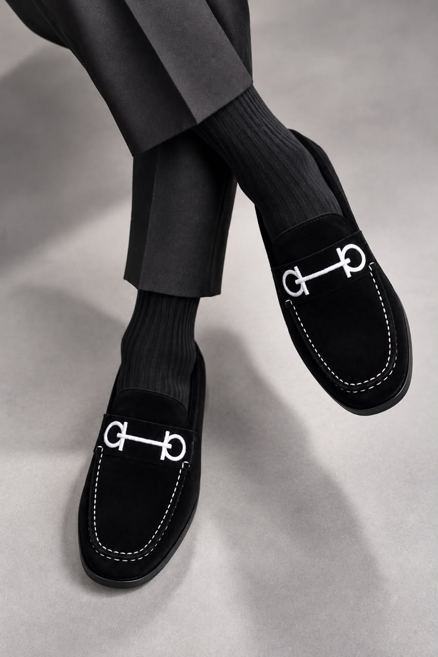 Mocassin en daim