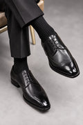 Soulier italien matière cuir
