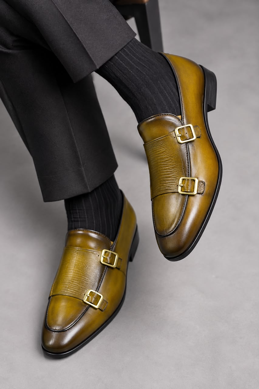 SOULiER en boucle matière cuir