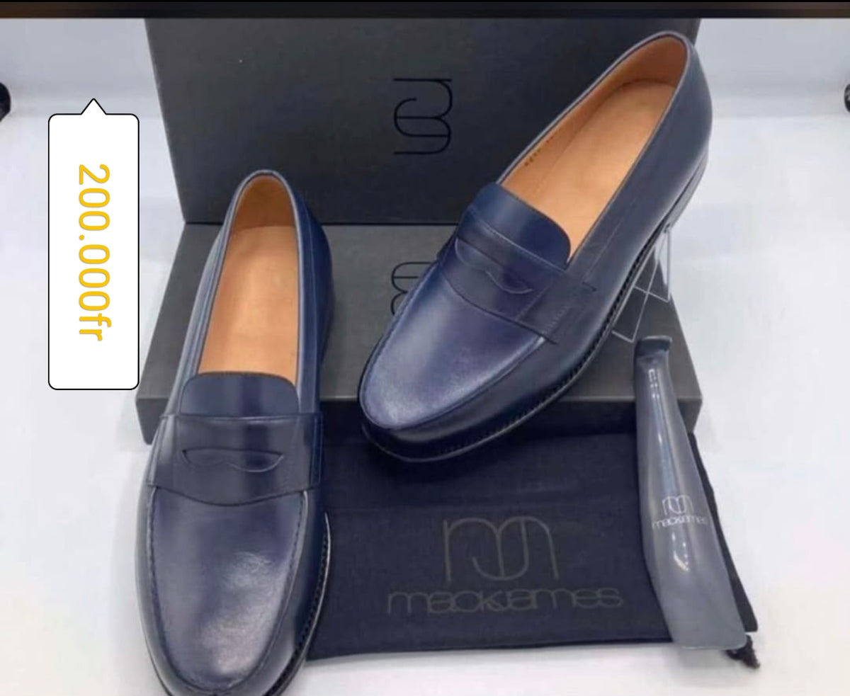 Mocassins Italienne MATIÈRE CUIR