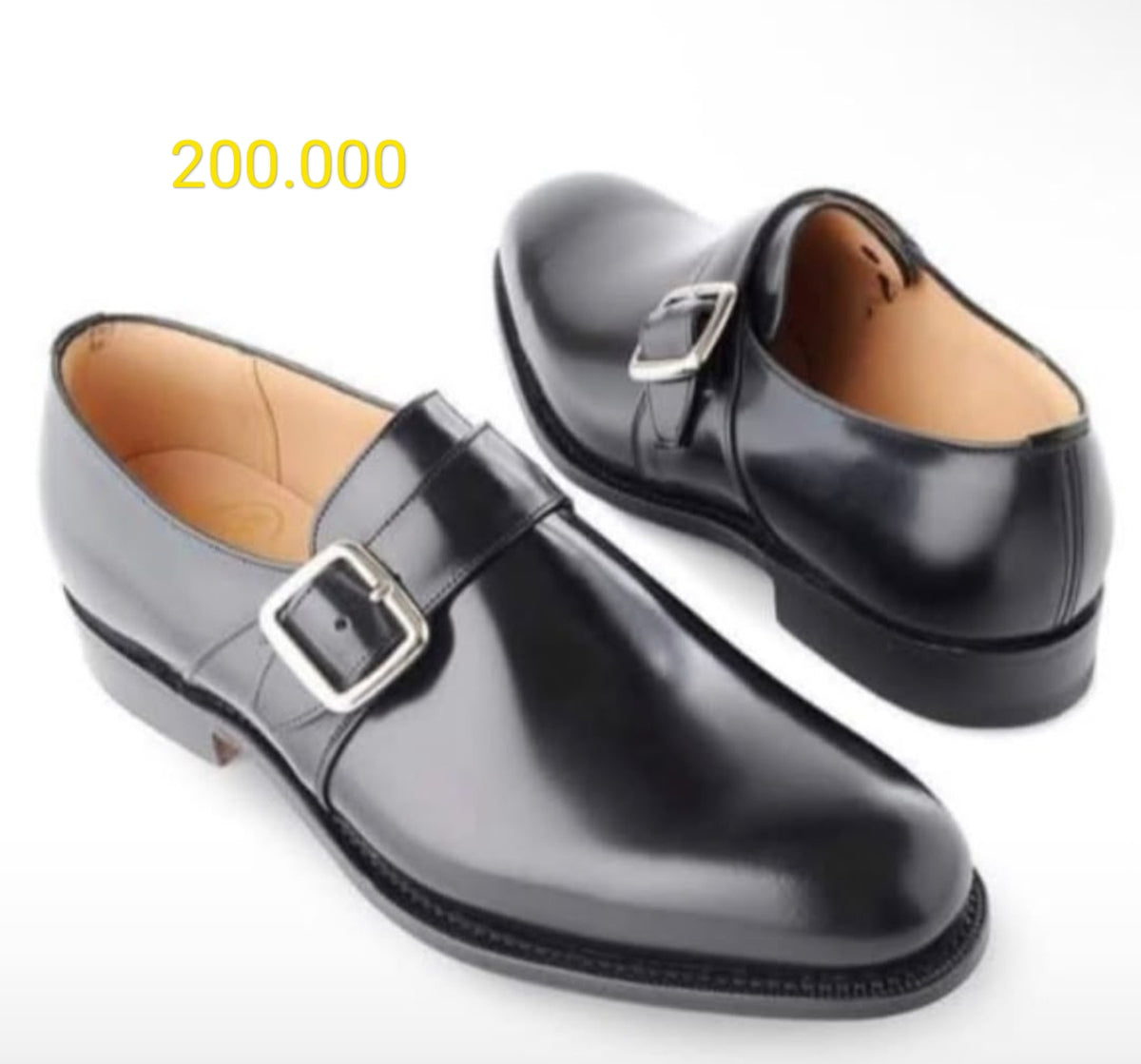 Soulier présidentiel matière cuir
