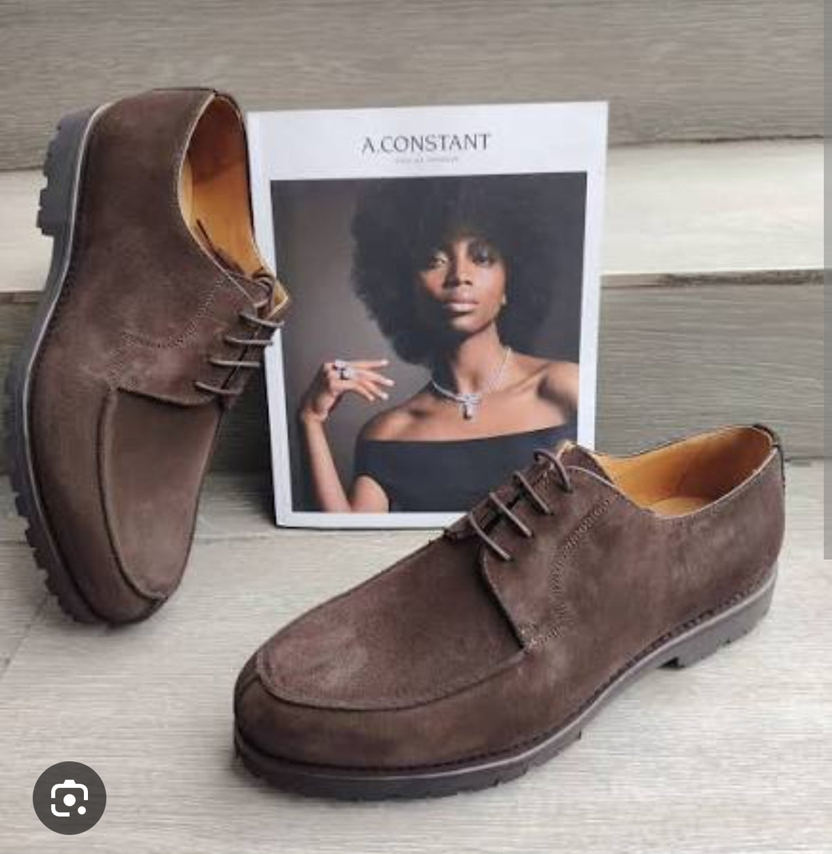 Berwick Lamarque Italienne matière daim