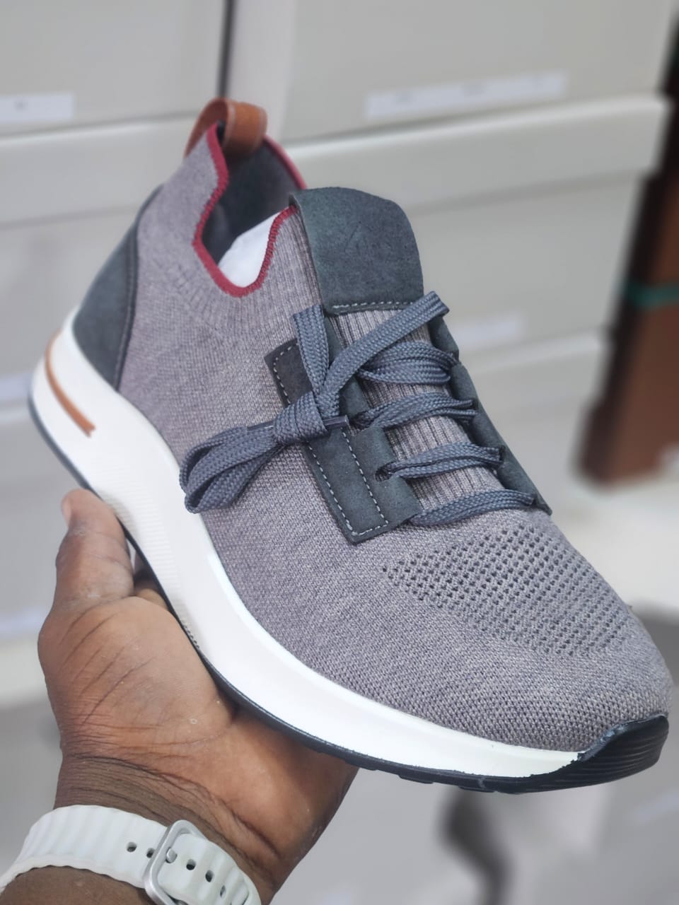 KNT Gris Taupe Sneaker