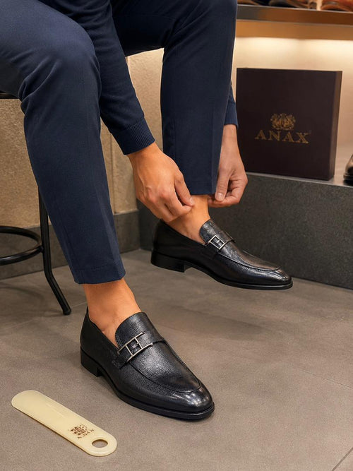 ANAX Lamarque Italienne matière cuir