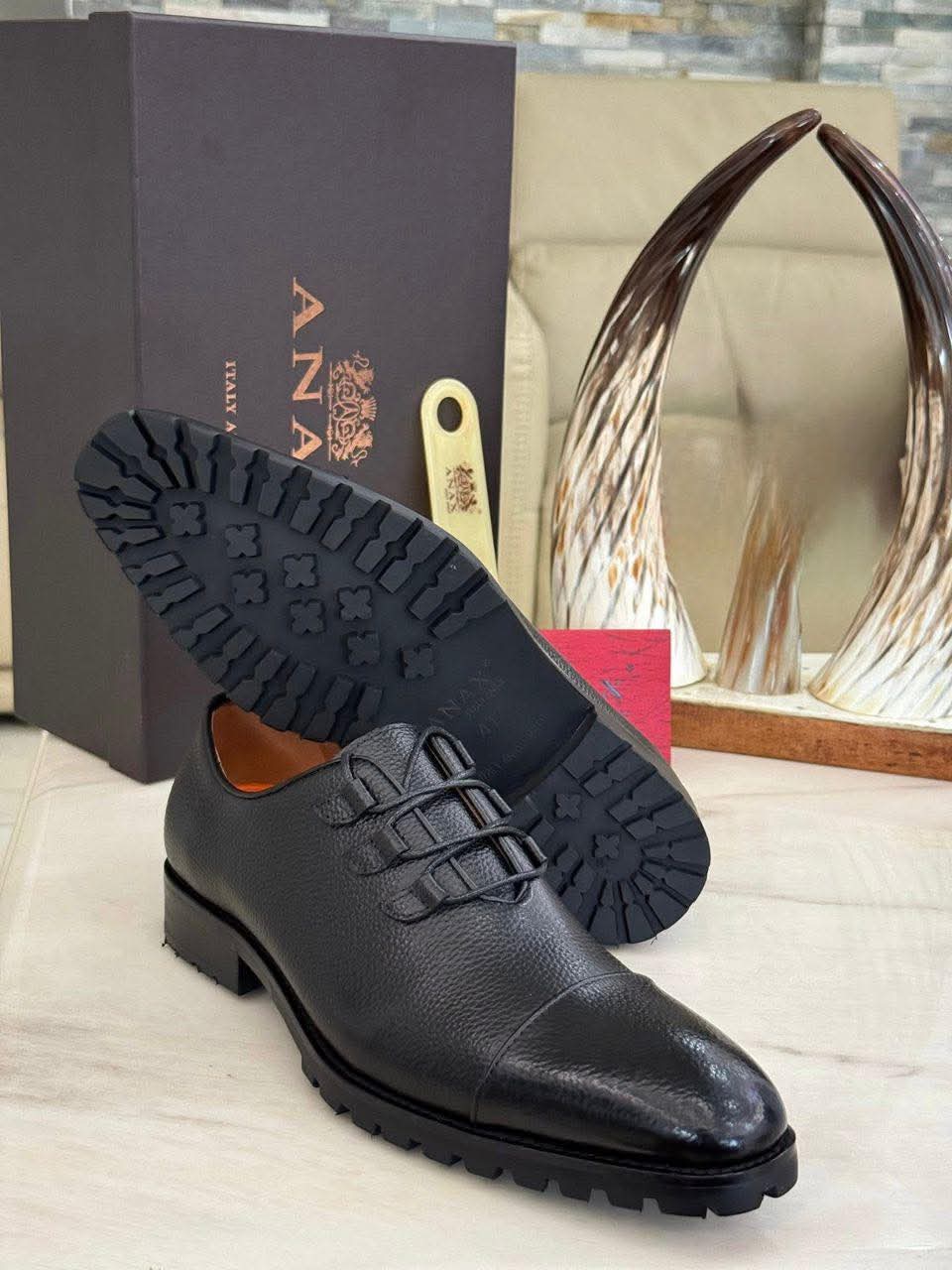 SOULIER ANAX LAMARQUE Italienne MATIÈRE CUIR