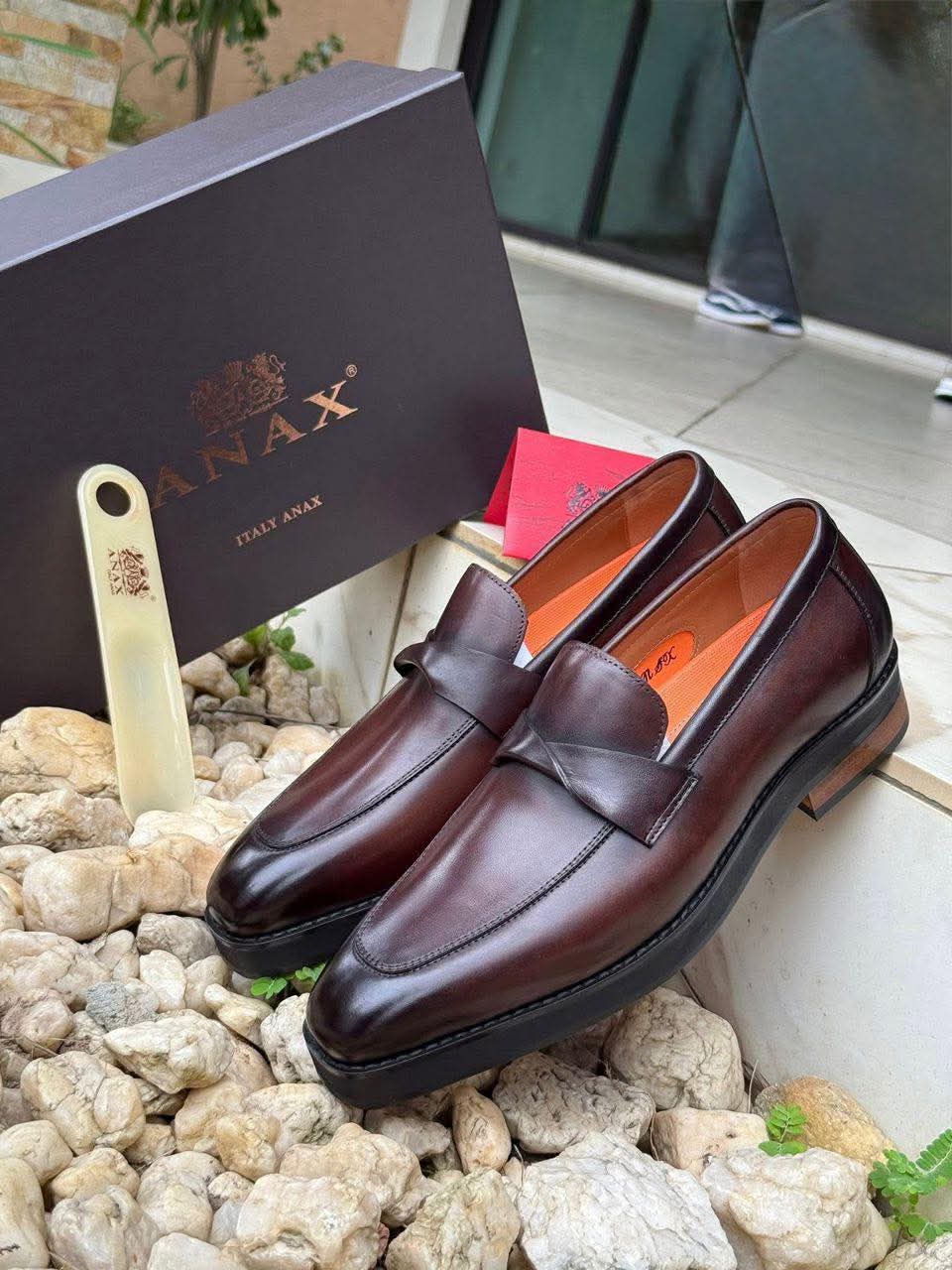 SOULIER ANAX LAMARQUE Italienne matière cuir