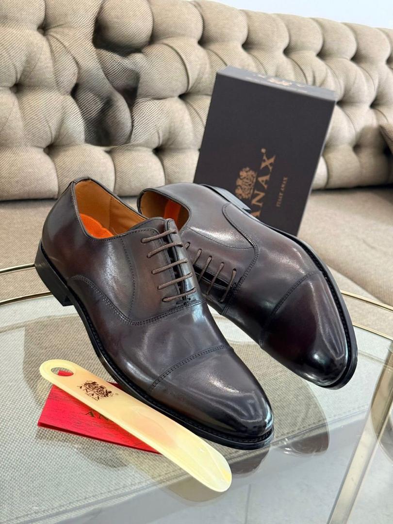 . SOULIER AN@X MATIÈRE EN CUIR