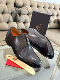 . SOULIER AN@X MATIÈRE EN CUIR