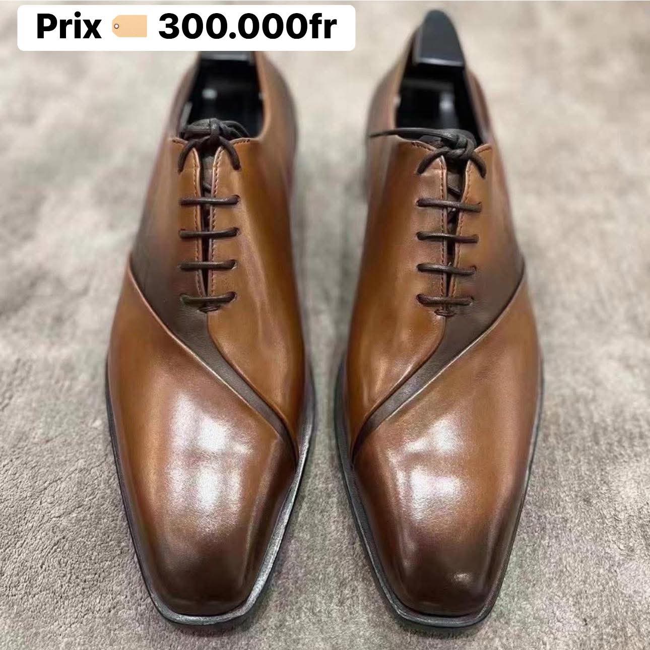 SOULIER BERLUT PARISIENNE MATIÈRE CUIR