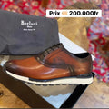 BERLUT PARISIENNE MATIÈRE CUIR SAMELLE GOMME