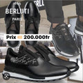 BERLUT PARISIENNE MATIÈRE CUIR SAMELLE GOMME