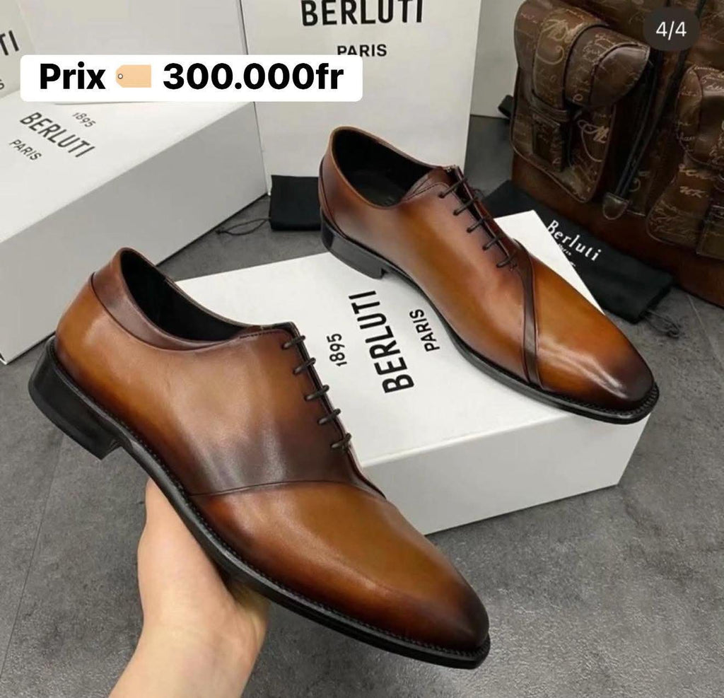 SOULIER BERLUT PARISIENNE MATIÈRE CUIR