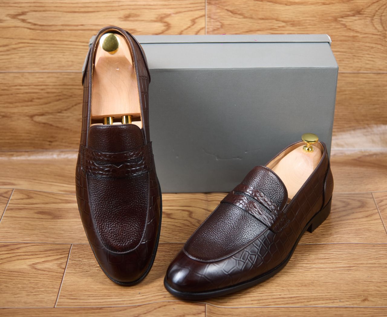 Soulier en cuir