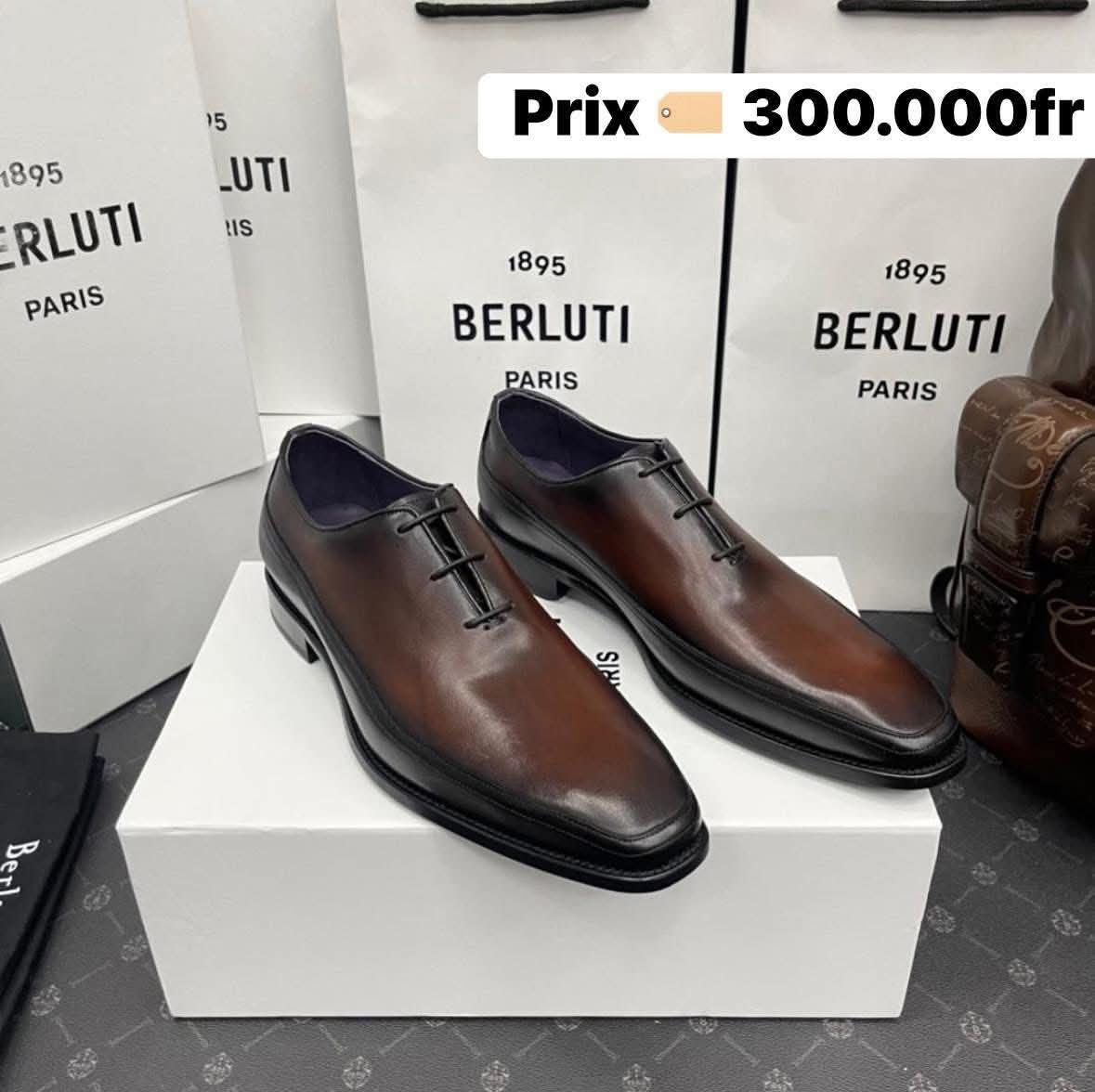SOULIER BERLUT PARISIENNE MATIÈRE CUIR