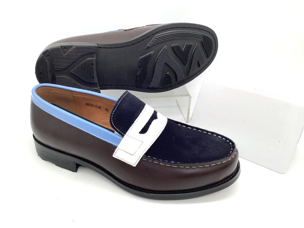 Mocassin Anax Lamarque Italie matière selleme gomme