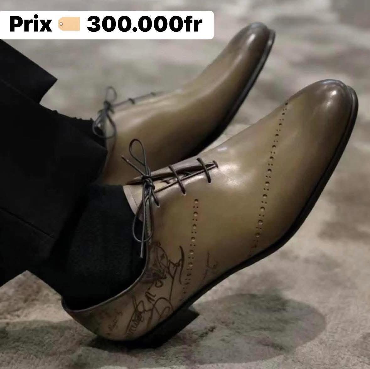 SOULIER BERLUT PARISIENNE MATIÈRE CUIR