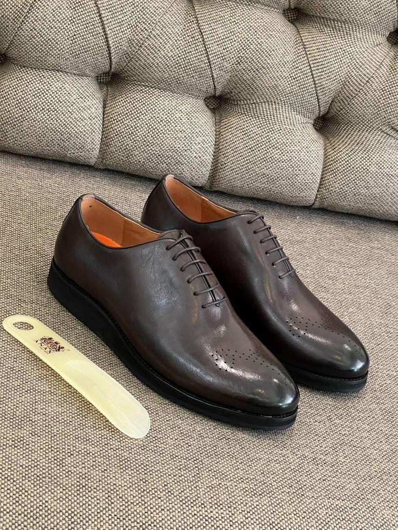AN@X MATIÈRE EN CUIR SAMELLE GOMME