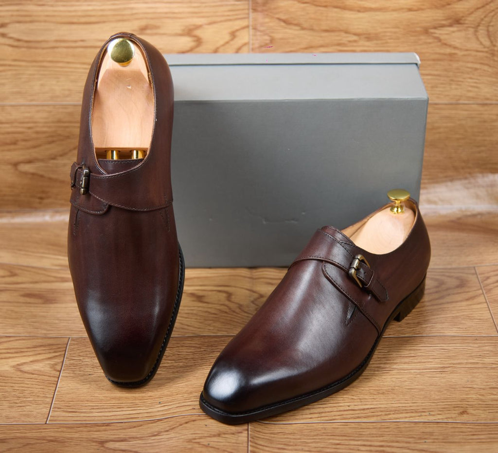 SOULiER en boucle matière cuir