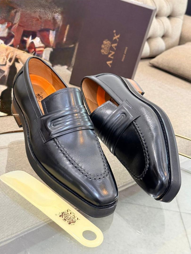 AN@X MOCASSINS MATIÈRE EN CUIR