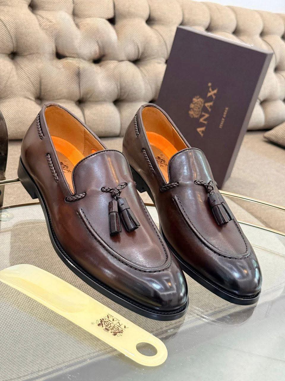 SOULIER ANAX LAMARQUE Italienne MATIÈRE CUIR