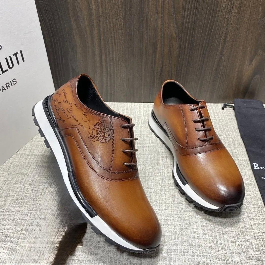 BERLUT  PARISIENNE MATIÈRE CUIR SAMELLE