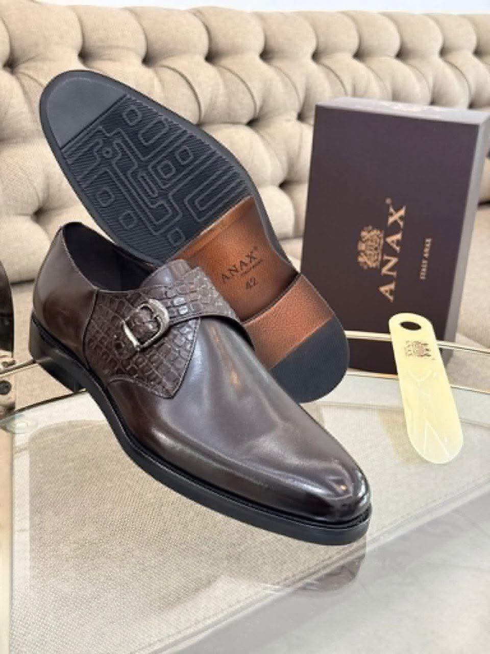 SOULIER Anax Lamarque Italienne matière cuir
