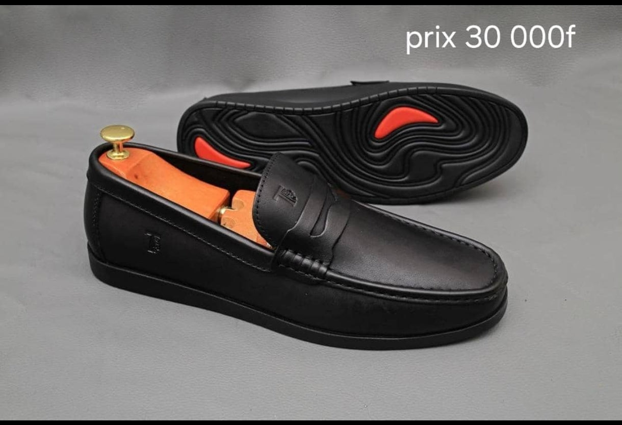 Balades en cuir semelle gomme