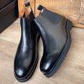 SOULiER bouten gaine matière cuir semelle gomme