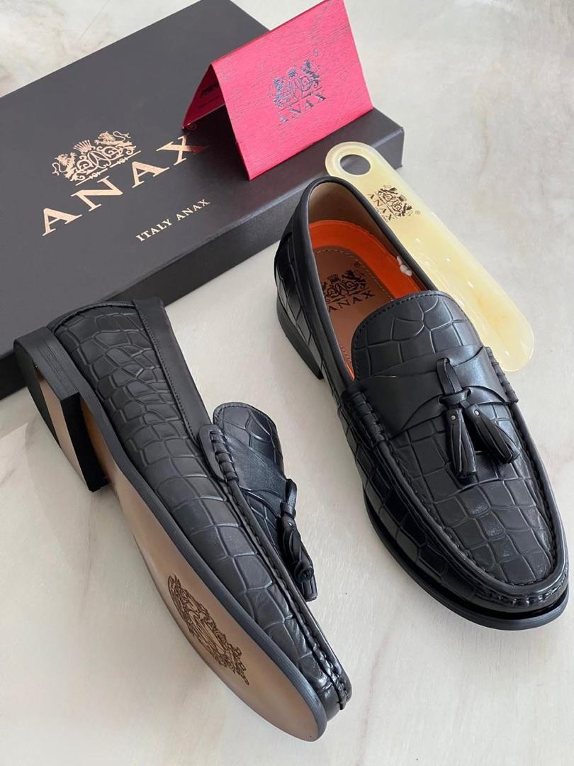 MOCASSINS AN@X MATIÈRE CUIR