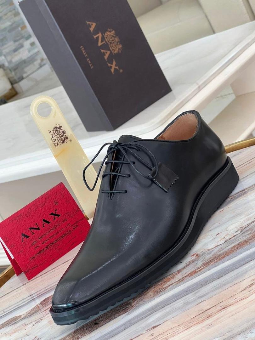AN@X MATIÈRE EN CUIR SAMELLE GOMME