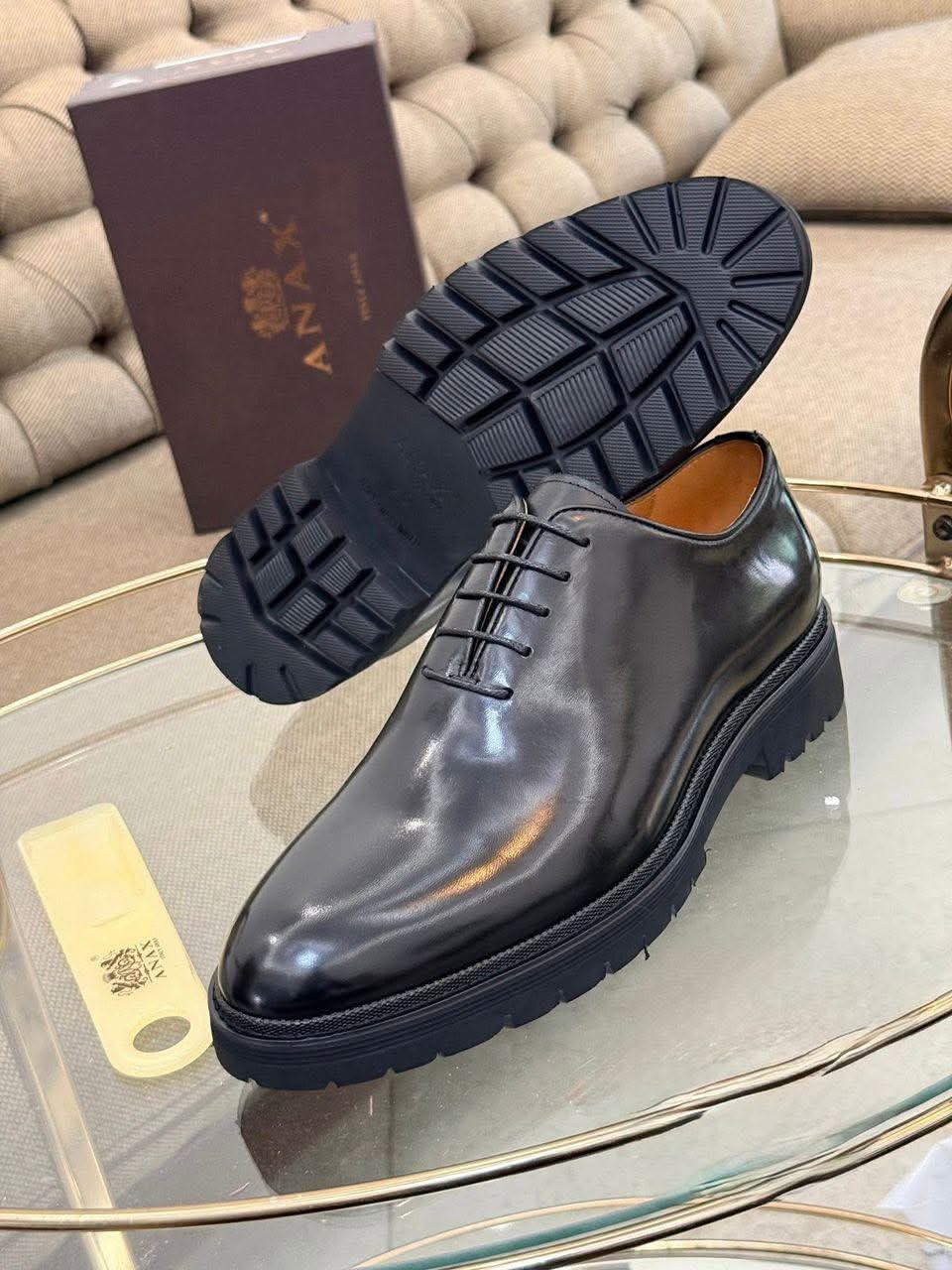 SOULiER ANAX LAMARQUE Italienne MATIÈRE CUIR SAMELLE GOMME