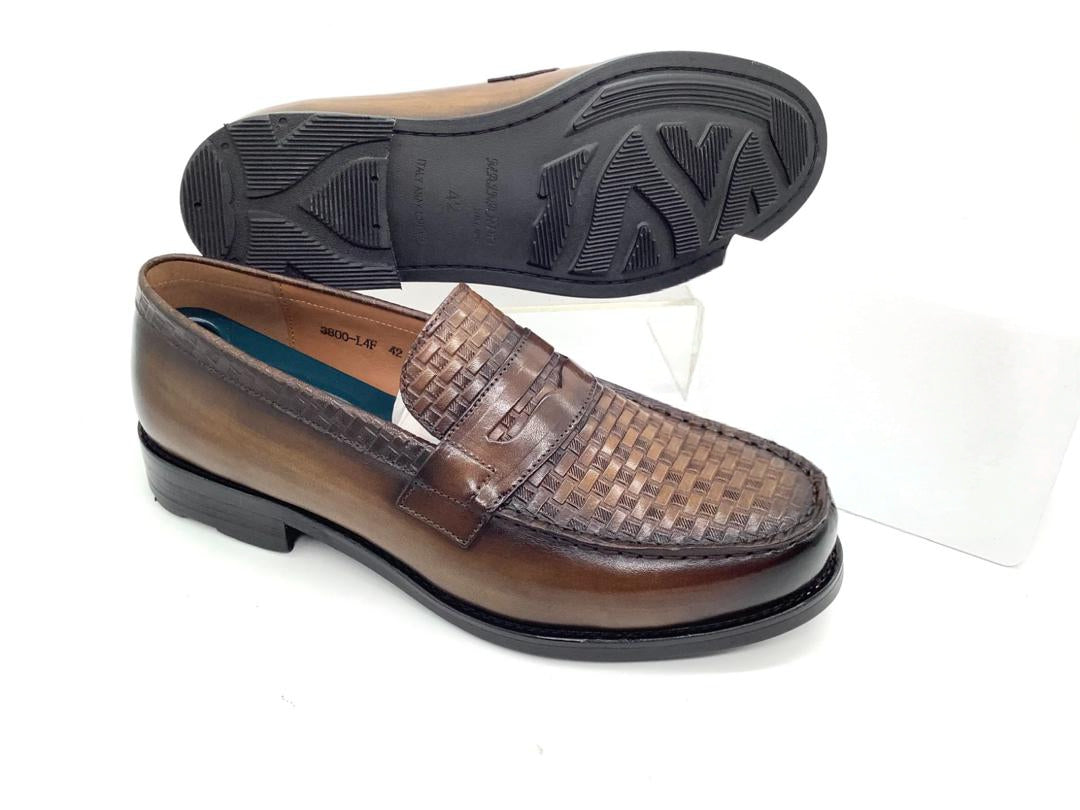 Mocassin Anax Lamarque Italie matière selleme gomme