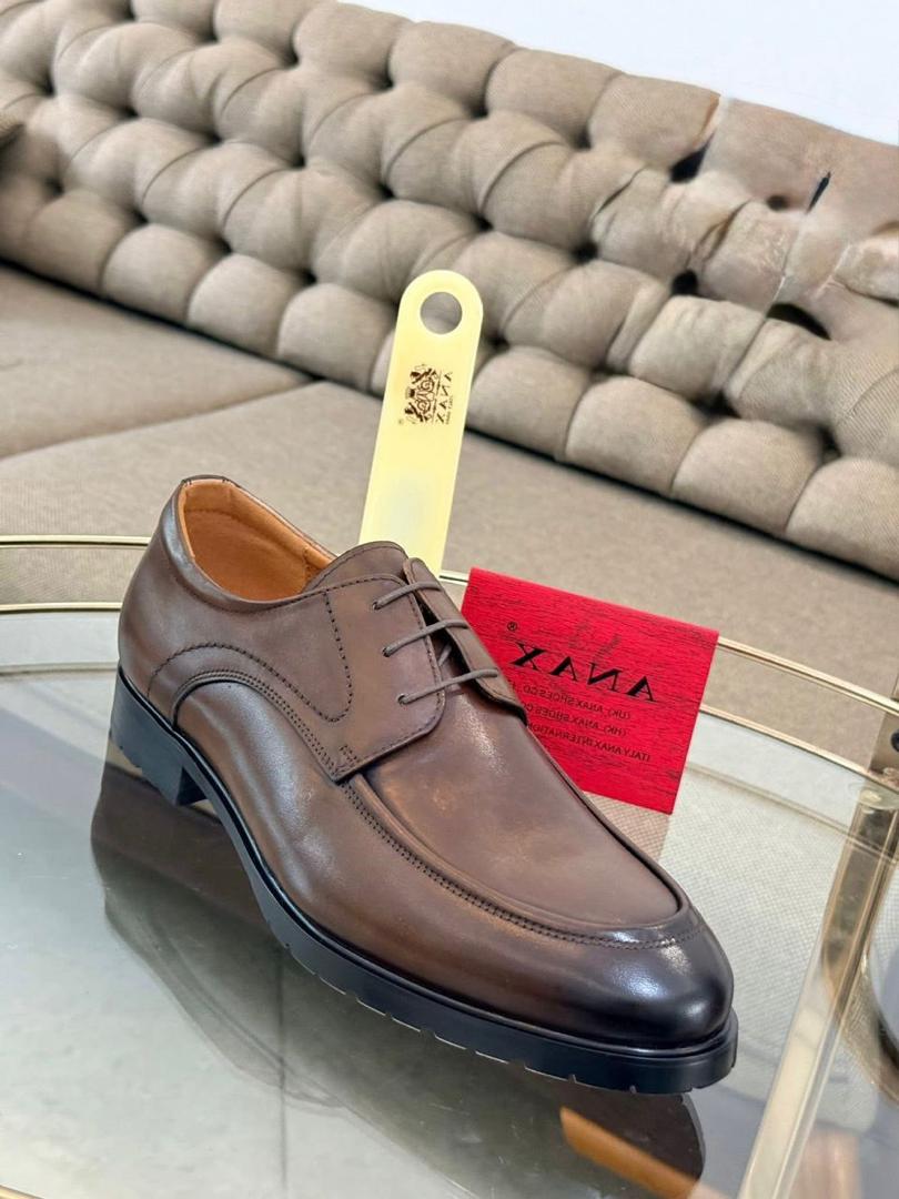 SOULIER AN@X MATIÈRE EN CUIR
